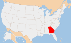 georgia map