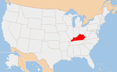 kentucky map