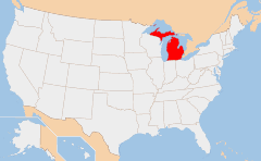 michigan map