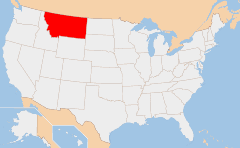 montana map