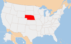 nebraska map