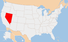 nevada map