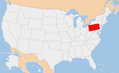 pennsylvania map