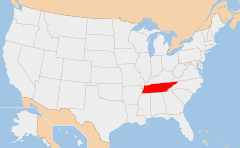 tennessee map