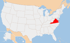 virginia map