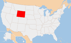 wyoming map